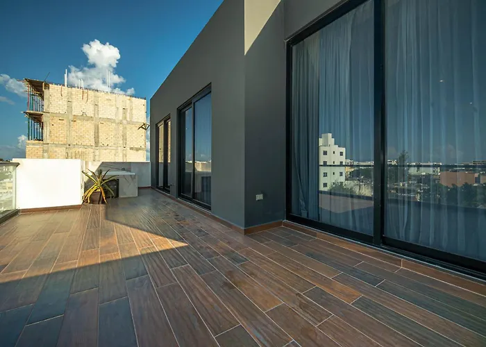 501ph - Spacious In The Center, Only 10 Minutes Walking Distance To The Beaches Playa del Carmen